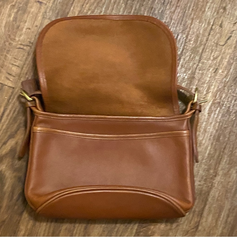 Vintage Coach Fletcher Purse Shoulder Bag Legacy Brown Leather 11x7x4 J7M 4150 - Picture 10 of 11